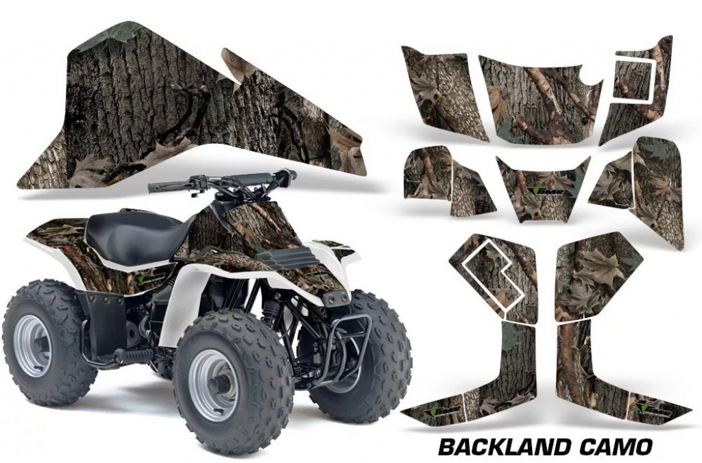 Backland Camo für Suzuki QuadSport LT80 1987-2006