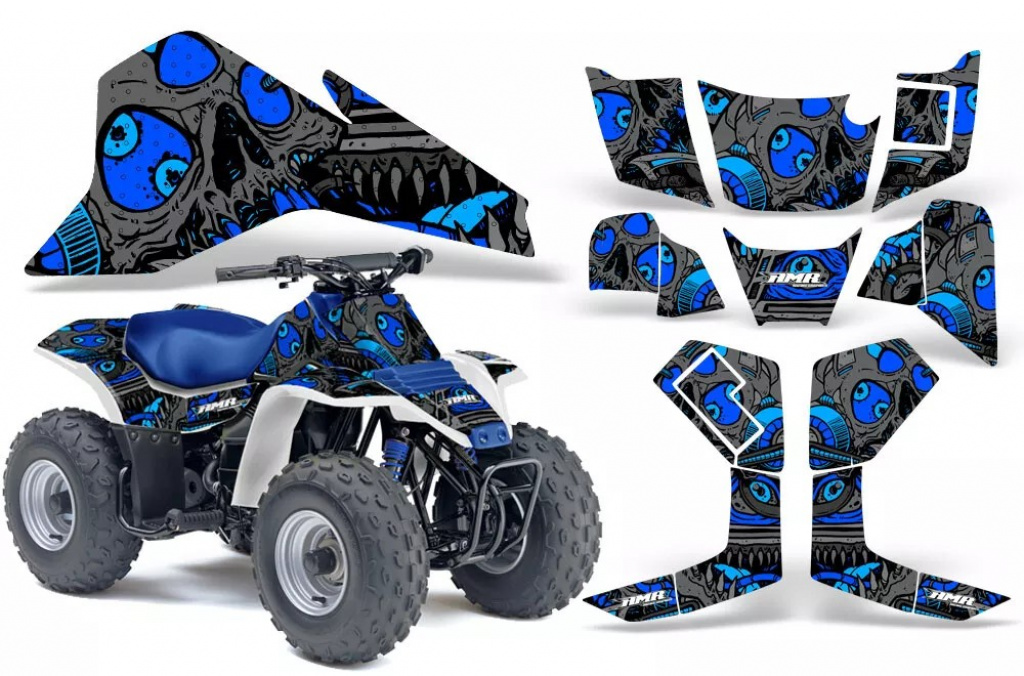 Tune In Blau für Suzuki QuadSport LT80 1987-2006