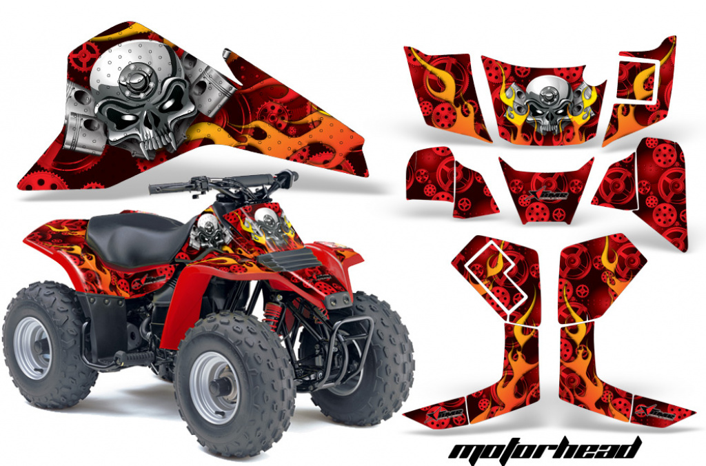 Motorhead Rot für Suzuki QuadSport LT80 1987-2006