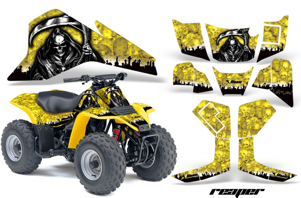 Reaper Gelb für Suzuki QuadSport LT80 1987-2006