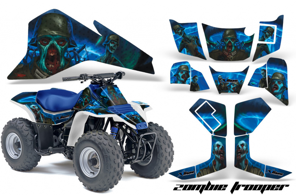 Zombie Trooper Blau für Suzuki QuadSport LT80 1987-2006