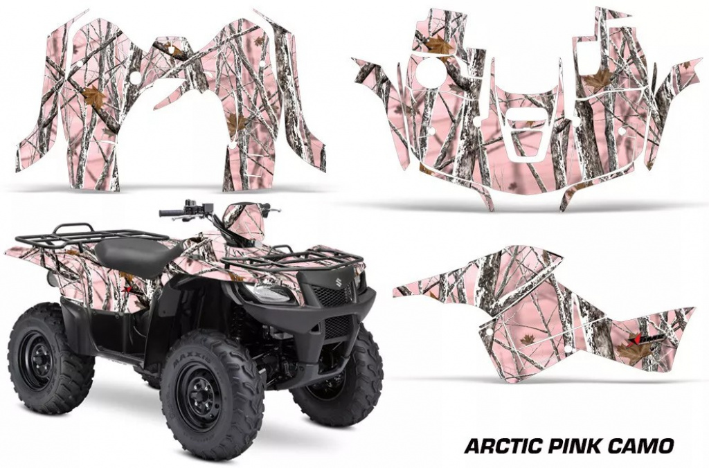 Arctic Pink Camo für Suzuki KingQuad LT-A 500/700/750 AXI bis 2018