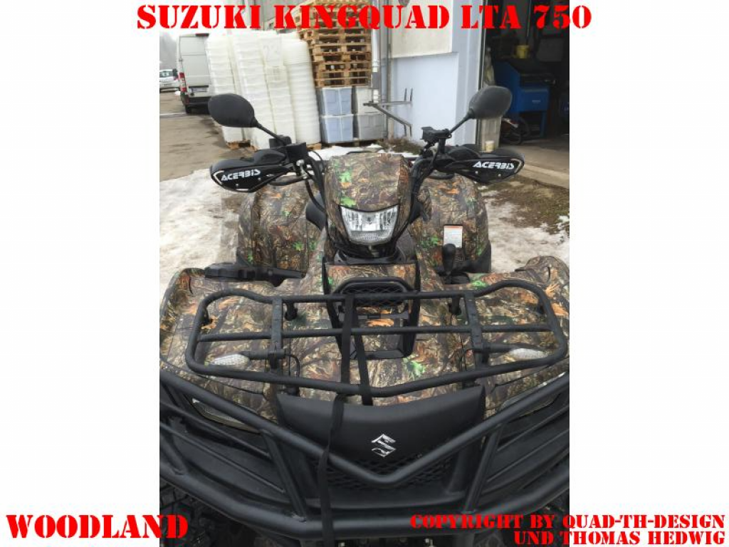 Woodland Camo für Suzuki KingQuad LT-A 750 bis 2018