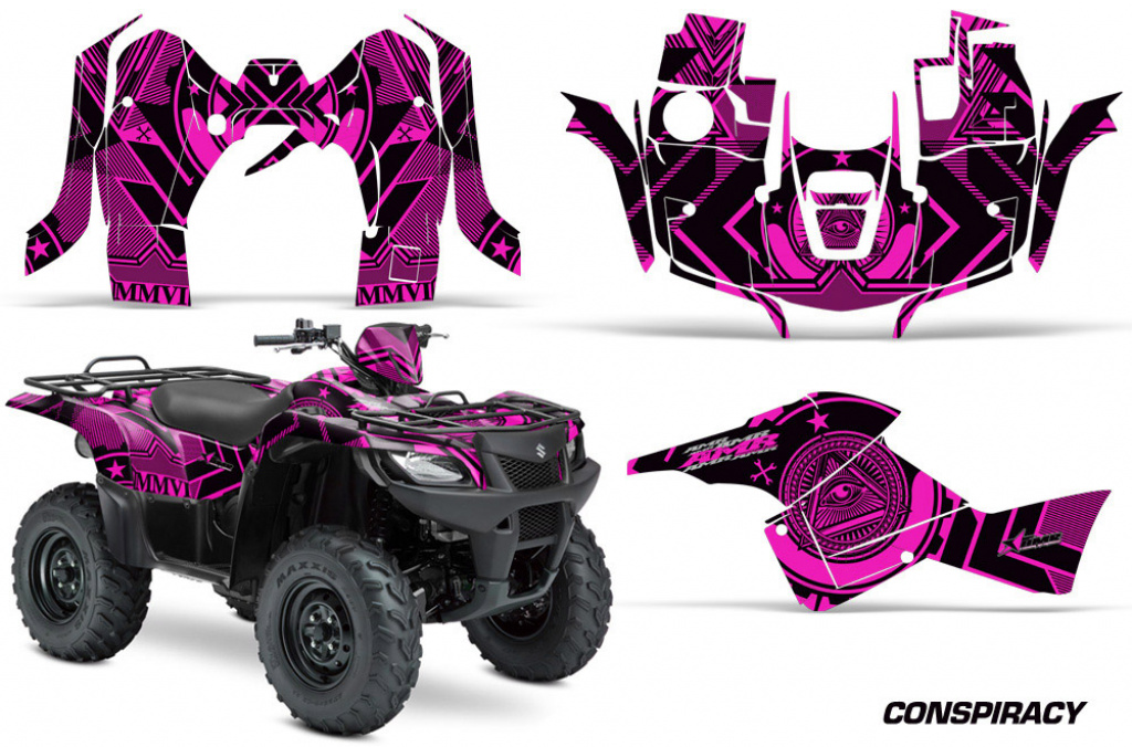 Conspiracy Pink für Suzuki KingQuad LT-A 500/700/750 AXI bis 2018