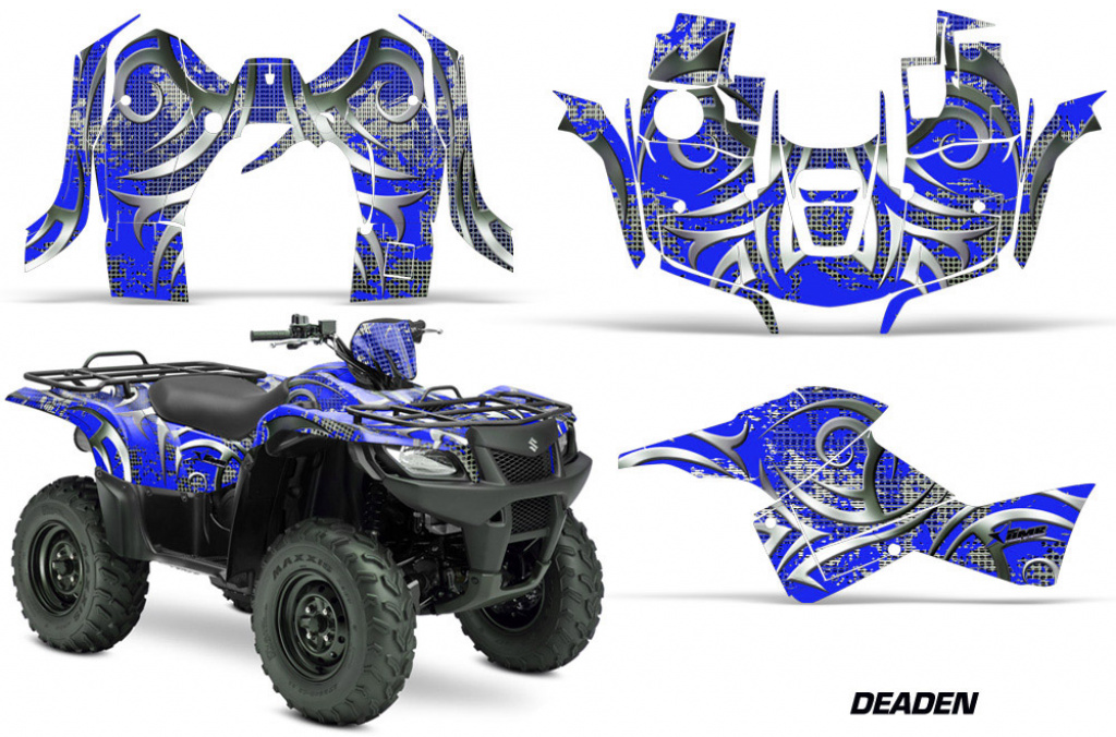 Deaden Blau für Suzuki KingQuad LT-A 500/700/750 AXI bis 2018