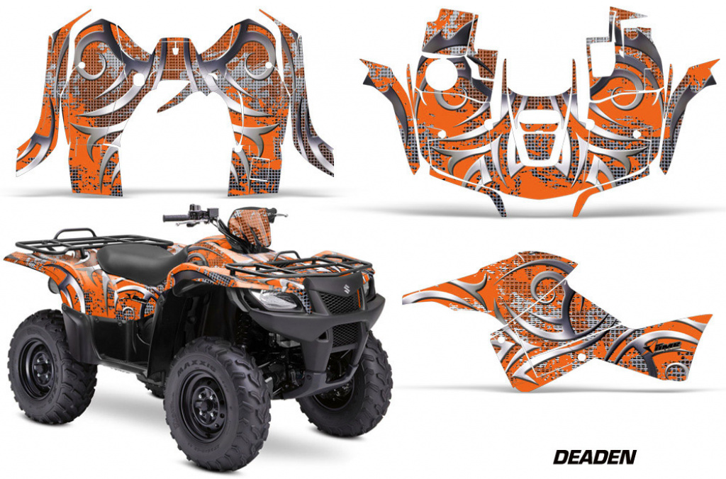 Deaden Orange für Suzuki KingQuad LT-A 500/700/750 AXI bis 2018