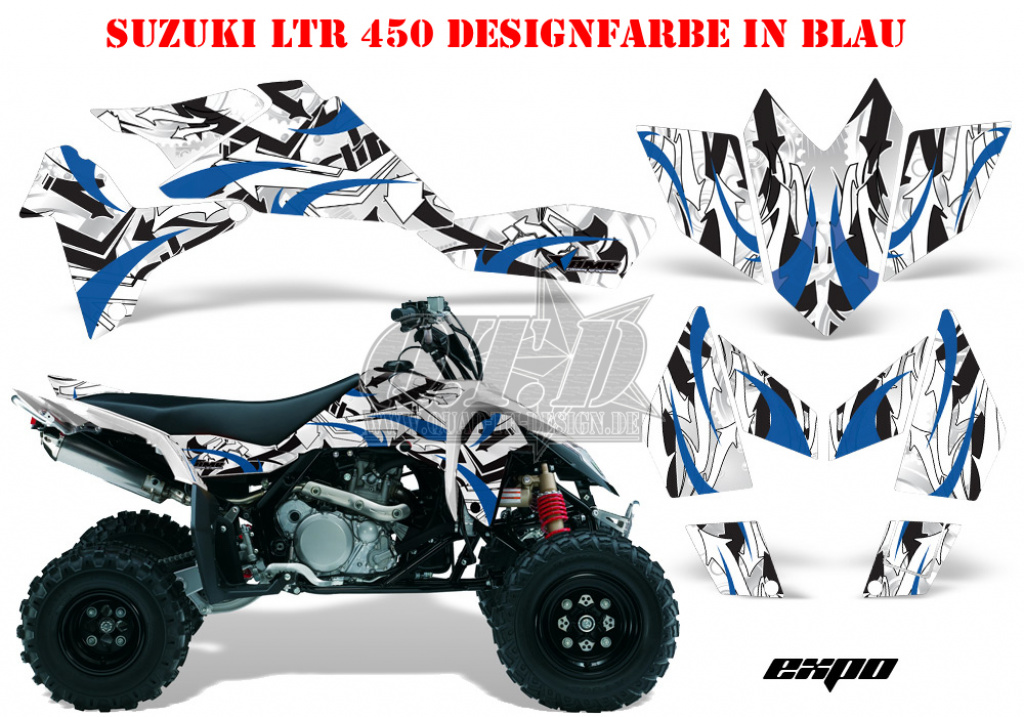 Expo Blau für Suzuki LTR 450