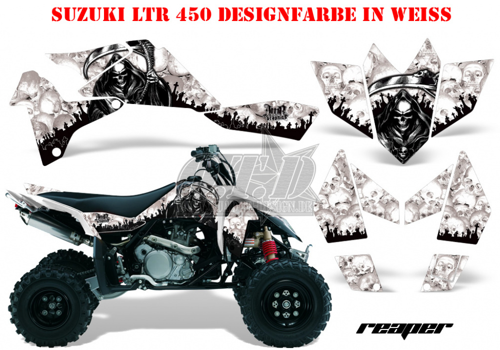 Reaper Weiß für Suzuki LTR 450