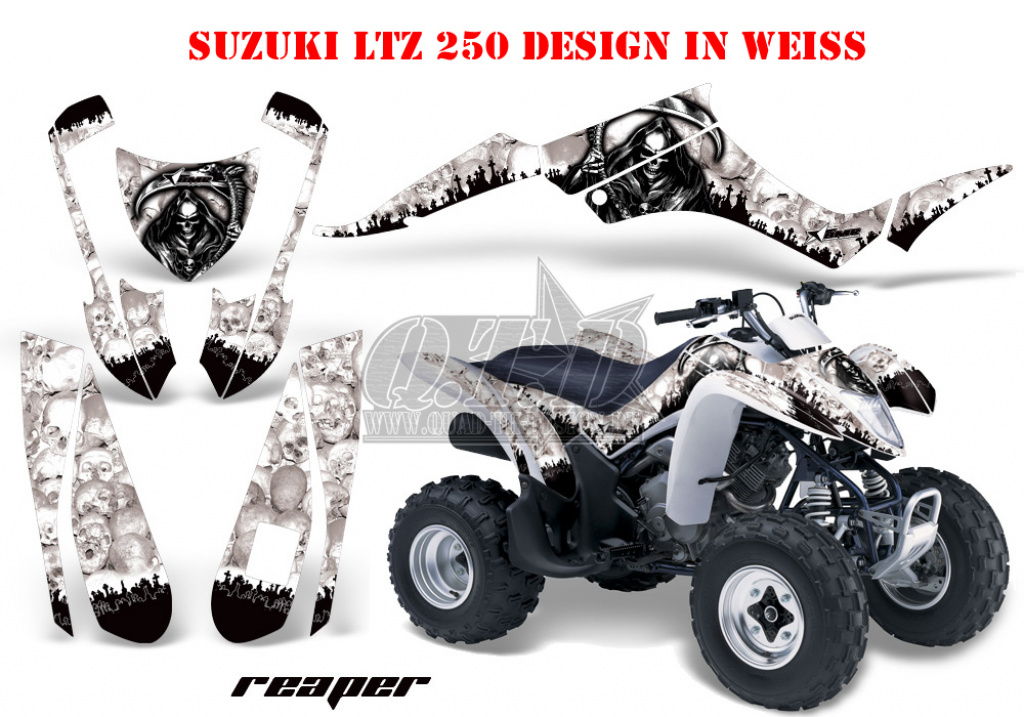 Reaper Weiß für Suzuki LTZ 250