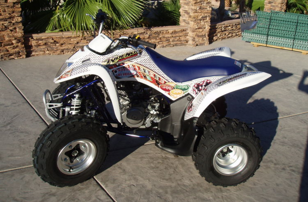 Vegas Baller Weiß für Suzuki LTZ 250