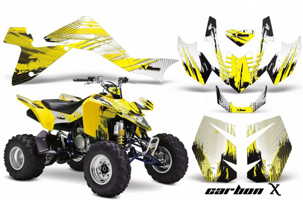 Carbon-X Gelb für Suzuki LTZ 400 2009+