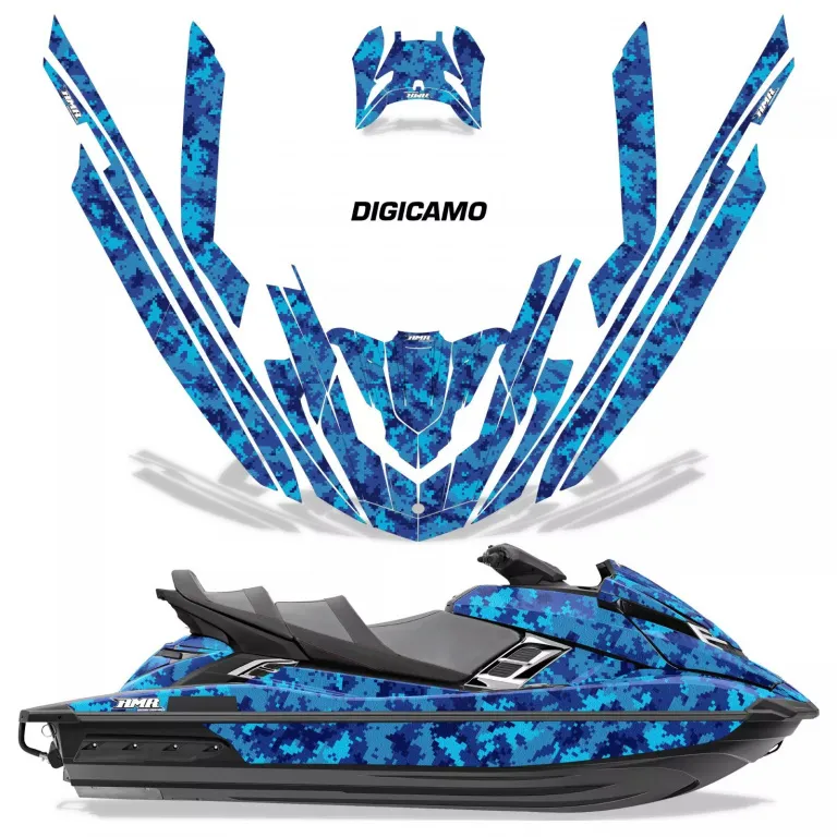 Digicamo Blue for Yamaha FX Cruiser SVHO 2012-2018