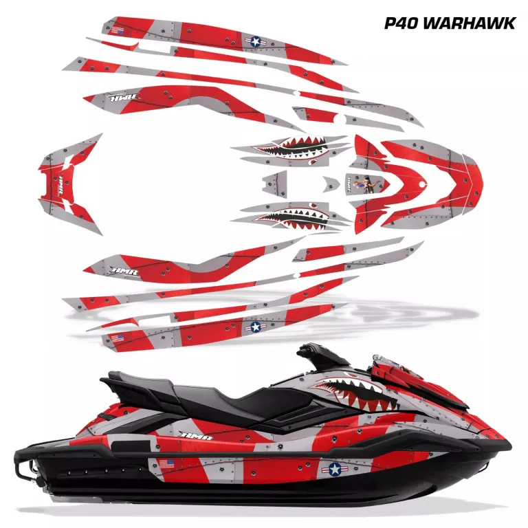 P40-Warhawk Red for Yamaha FX Cruiser SVHO 2019-2021