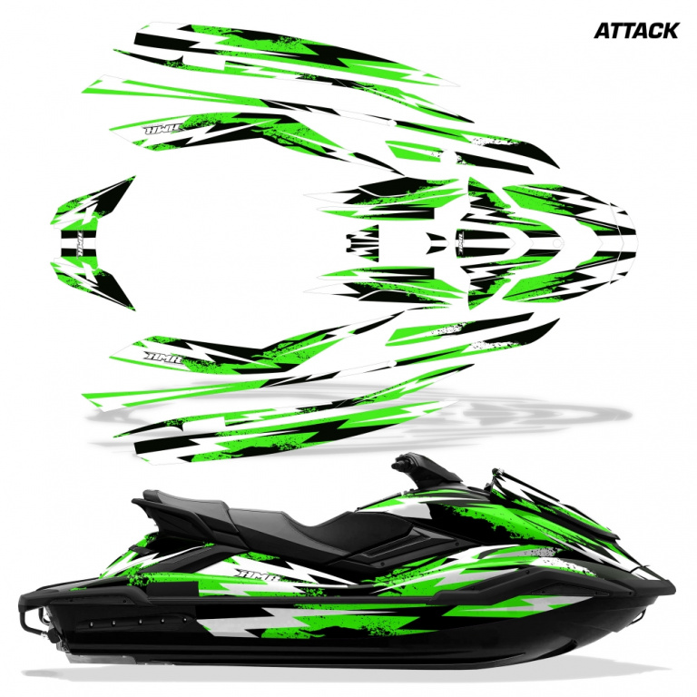 Attack Grün für Yamaha FX Cruiser SVHO 2019-2021