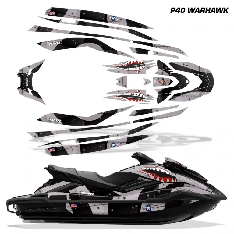 P40-Warhawk Black for Yamaha FX Cruiser SVHO 2019-2021