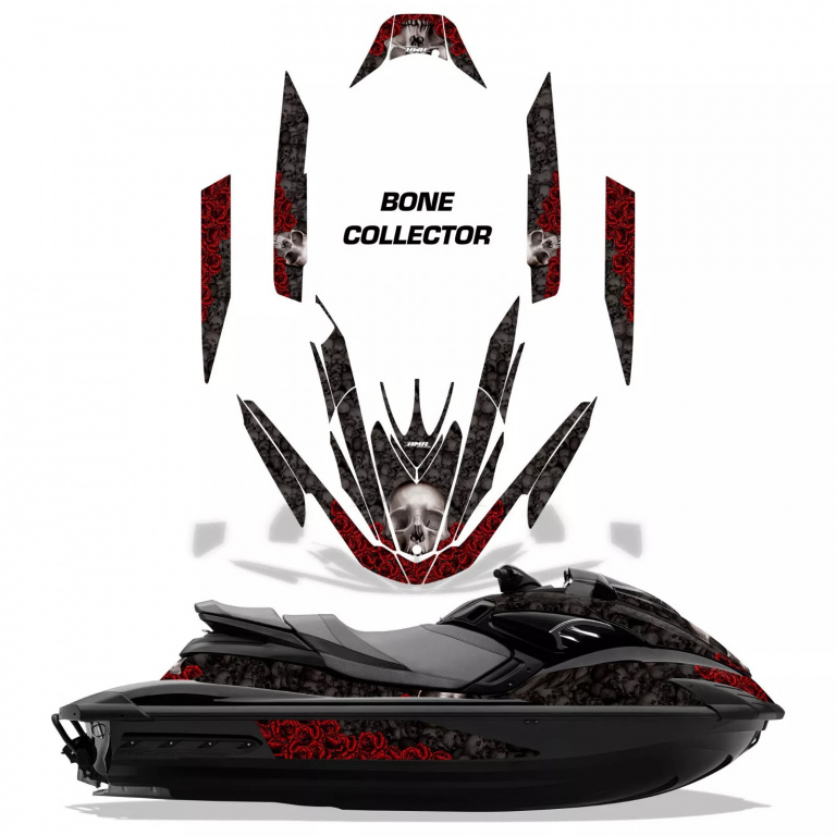 Bone Collector Black for Yamaha FZR 2009-2016