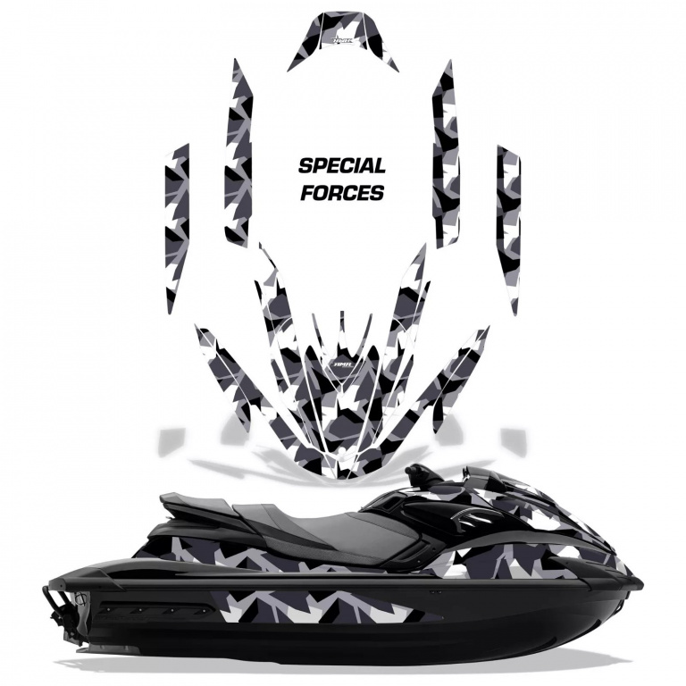 Special Forces Silver for Yamaha FZR 2009-2016