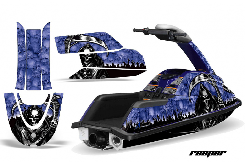 Reaper Blau für Yamaha Superjet Freestyle (Runde Nase)