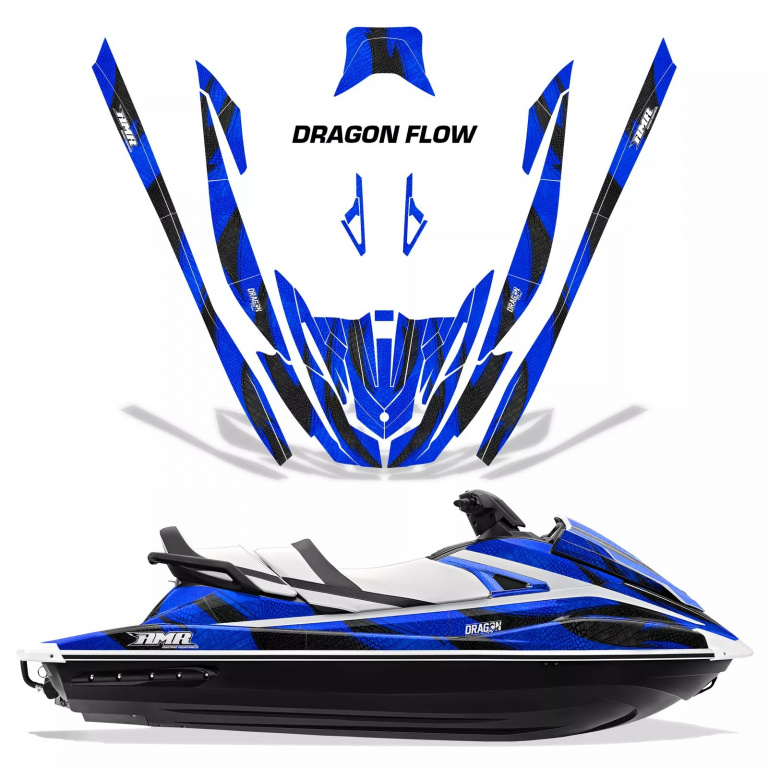 Dragon Flow Blau für Yamaha VX Cruiser/VX Deluxe 2015-2020