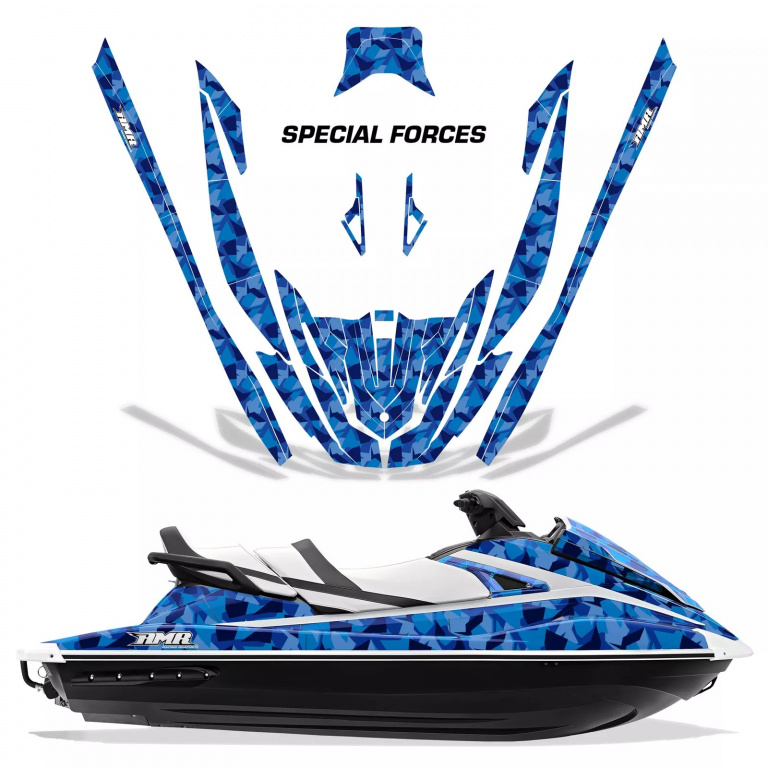 Special Forces Blau für Yamaha VX Cruiser/VX Deluxe 2015-2020