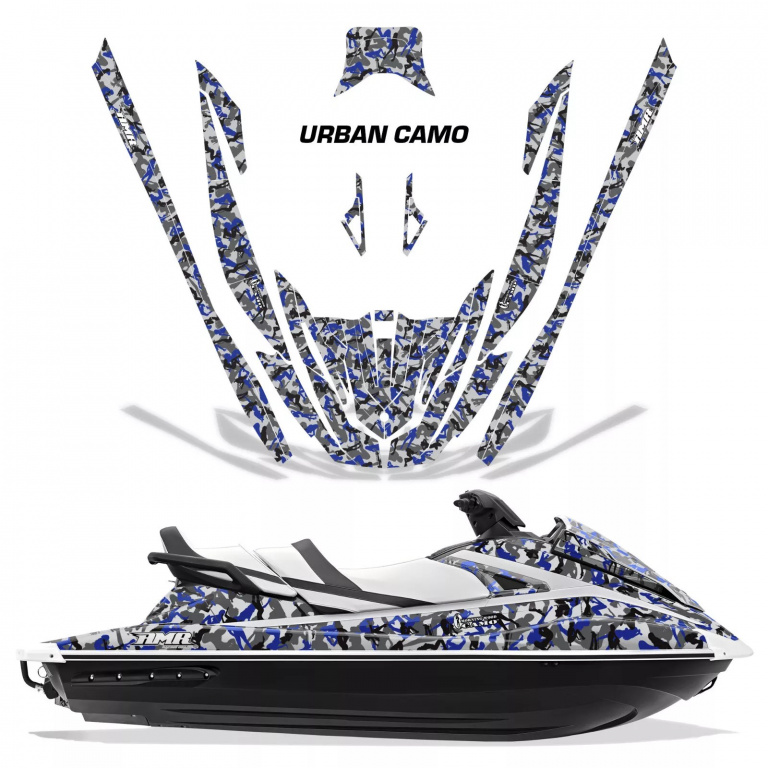 Urban Camo Blau für Yamaha VX Cruiser/VX Deluxe 2015-2020
