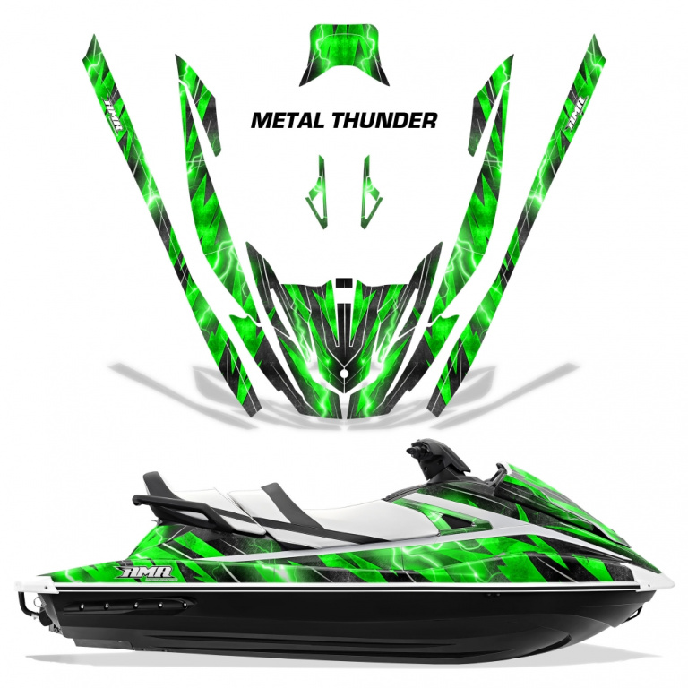 Metal Thunder Grün für Yamaha VX Cruiser/VX Deluxe 2015-2020
