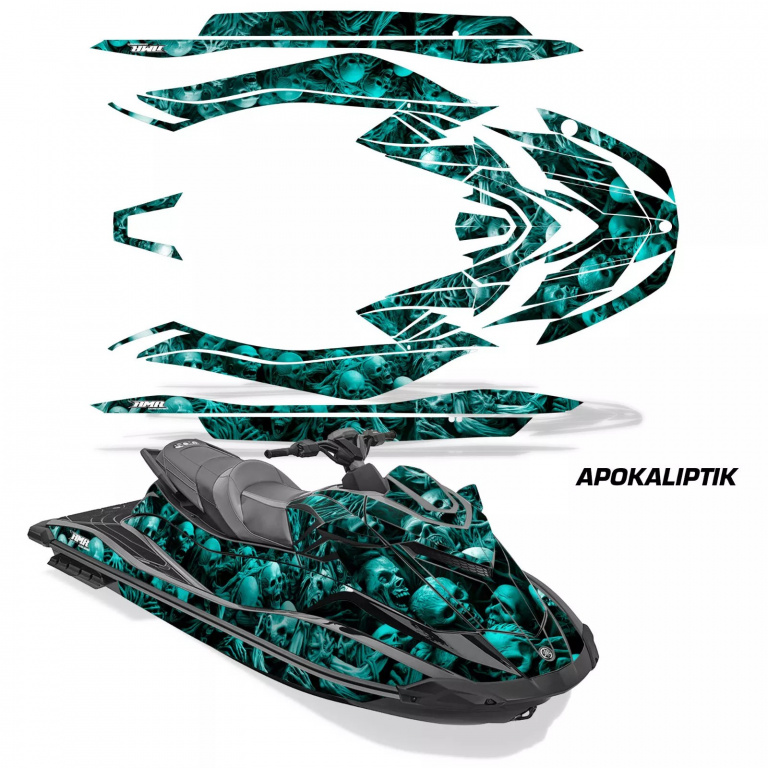 Apokalyptik Teal Blue for Yamaha WaveRunner GP 1800R 21-23
