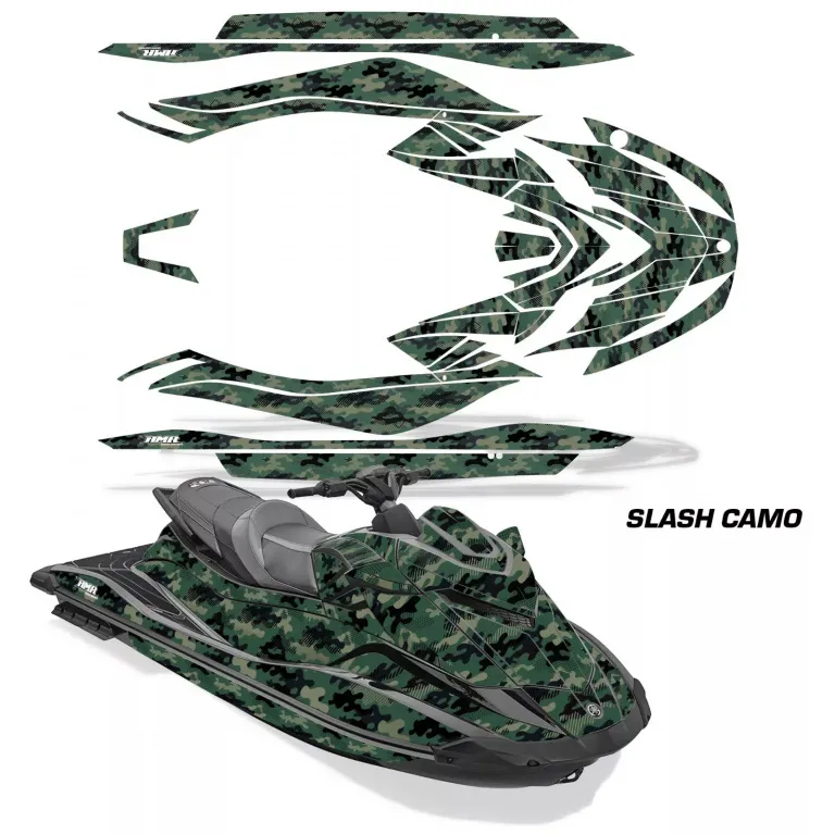 Slash Camo Black for Yamaha WaveRunner GP 1800R 21-23