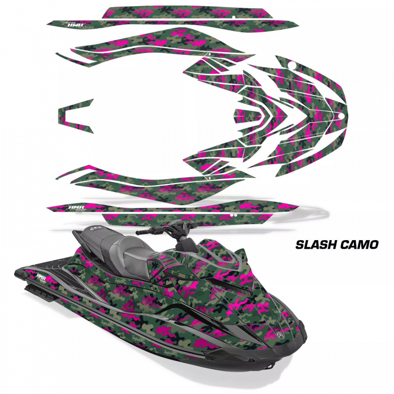 Slash Camo Pink for Yamaha WaveRunner GP 1800R 21-23