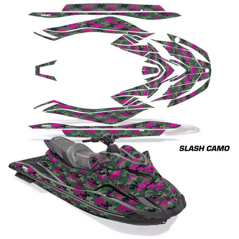 Slash Camo Pink for Yamaha WaveRunner GP 1800R 21-23