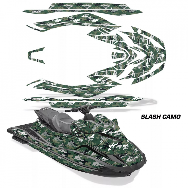 Slash Camo White for Yamaha WaveRunner GP 1800R 21-23