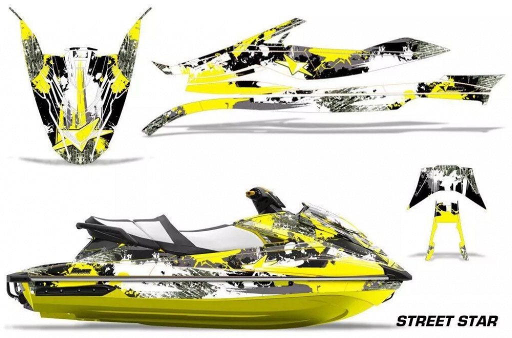 Street Star Gelb für Yamaha WaveRunner GP 1800 17-20