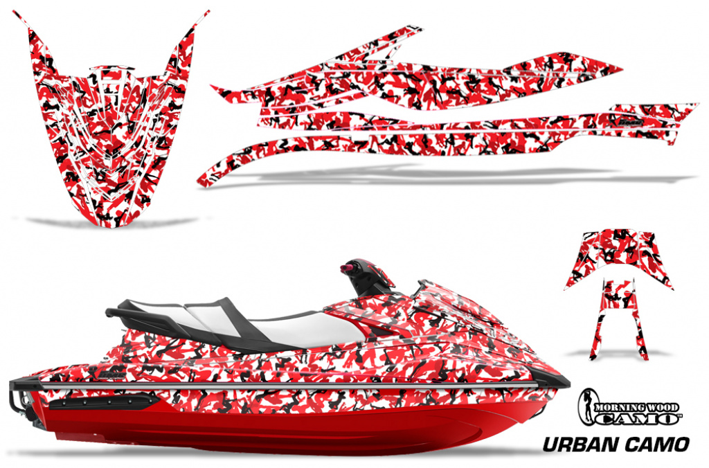 Urban Camo Rot für Yamaha WaveRunner GP 1800 17-20
