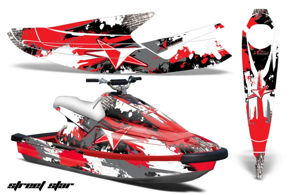 Street Star Red for Yamaha Wave Blaster 1993-1996