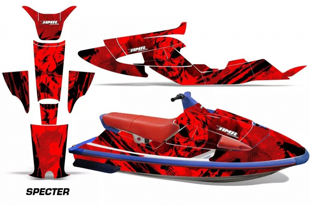 Specter Rot für Yamaha Wave Raider 1994-1996