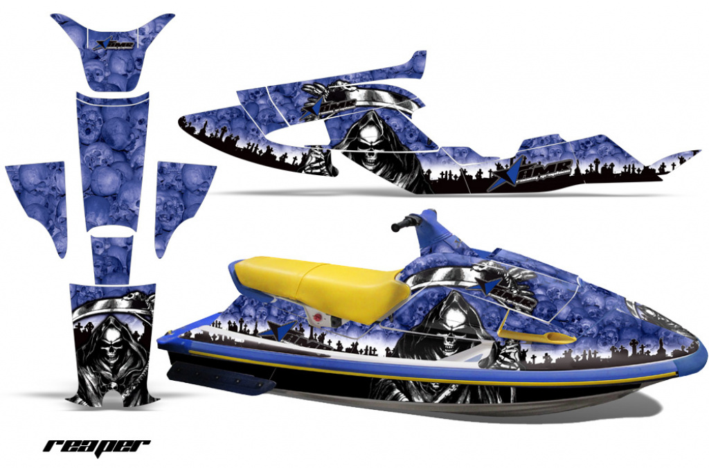 Reaper Blau für Yamaha Wave Raider 1994-1996