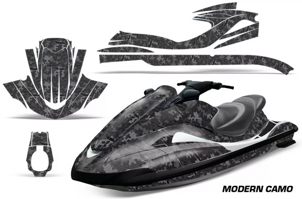 Modern Camo Black for Yamaha Wave Runner 2002-2005