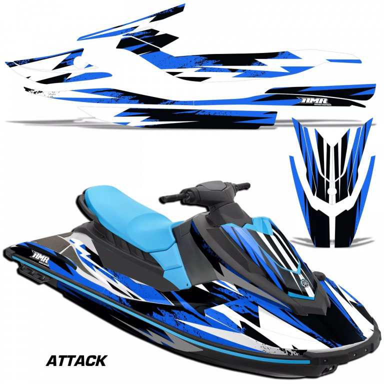 Attack Blue for Yamaha Wave Runner EX Deluxe 17-20
