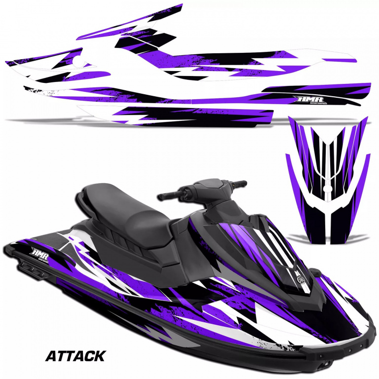 Attack Purple for Yamaha Wave Runner EX Deluxe 17-20
