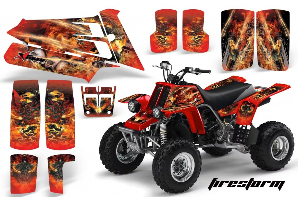 Firestorm Rot für Yamaha Banshee YFZ 350