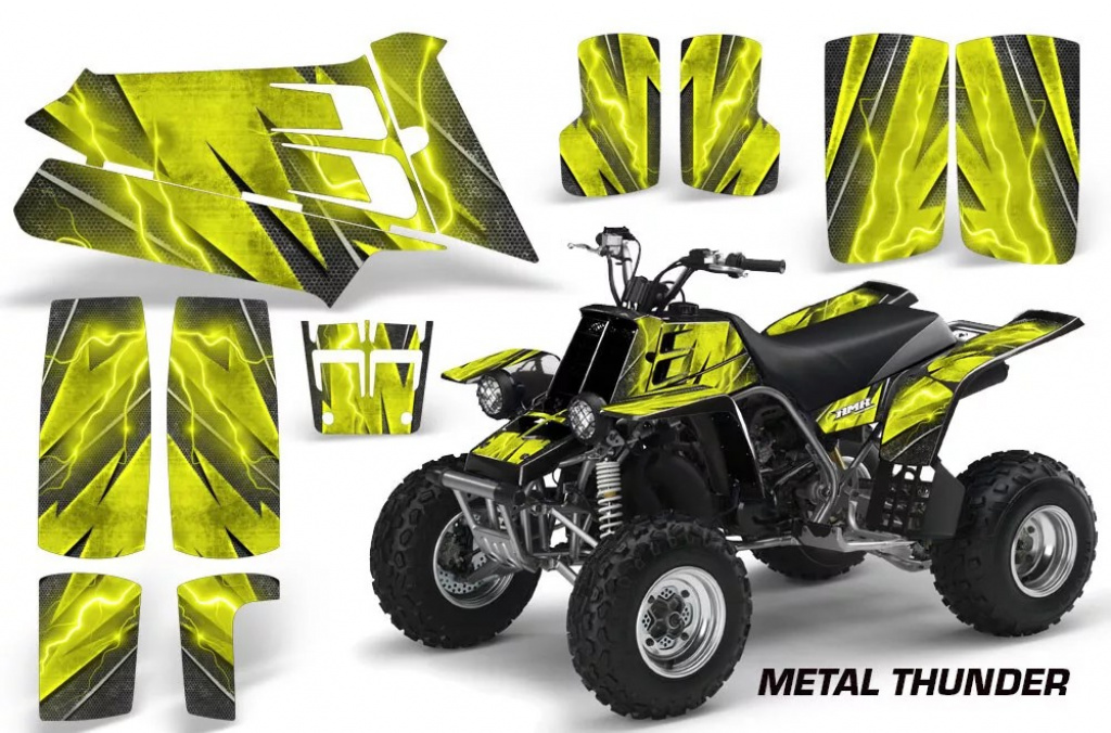 Metal Thunder Gelb für Yamaha Banshee YFZ 350