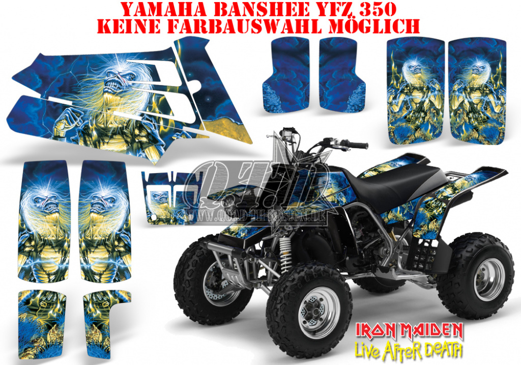 Iron Maiden - Live after death für Yamaha Banshee YFZ 350