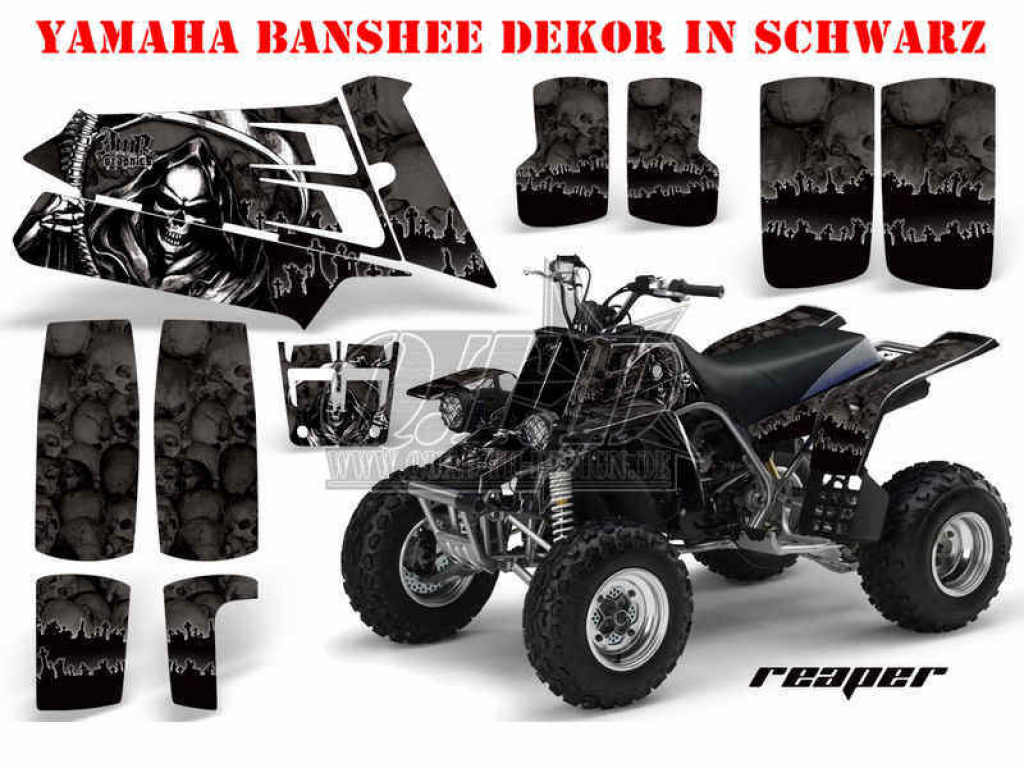 Reaper Schwarz für Yamaha Banshee YFZ 350