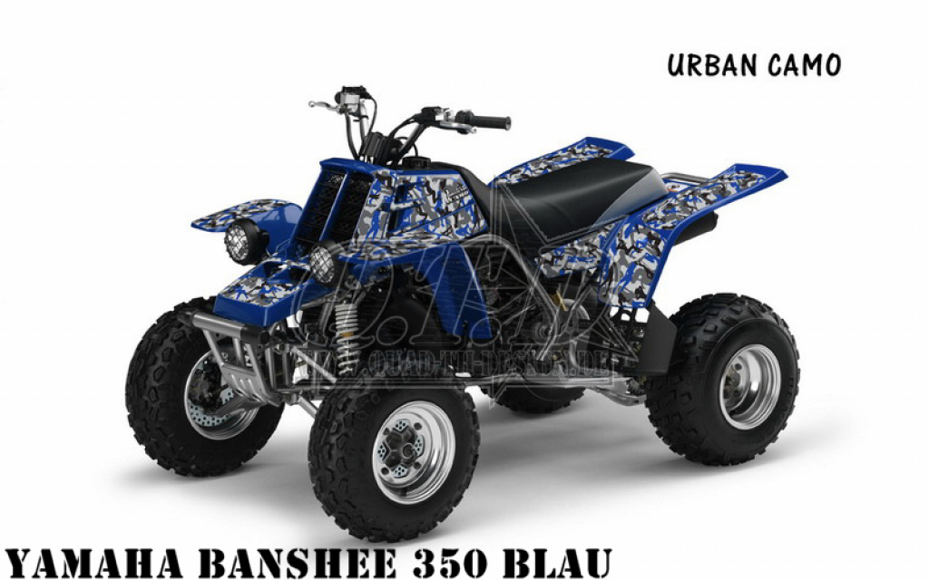 Urban Camo Blau für Yamaha Banshee YFZ 350