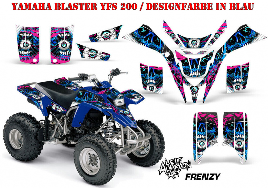 Frenzy Blue for Yamaha Blaster YFS 200