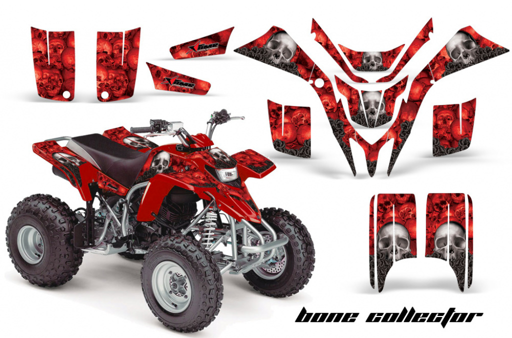 Bone Collector Red for Yamaha Blaster YFS 200