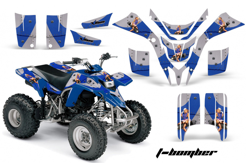 T-Bomber Blue for Yamaha Blaster YFS 200