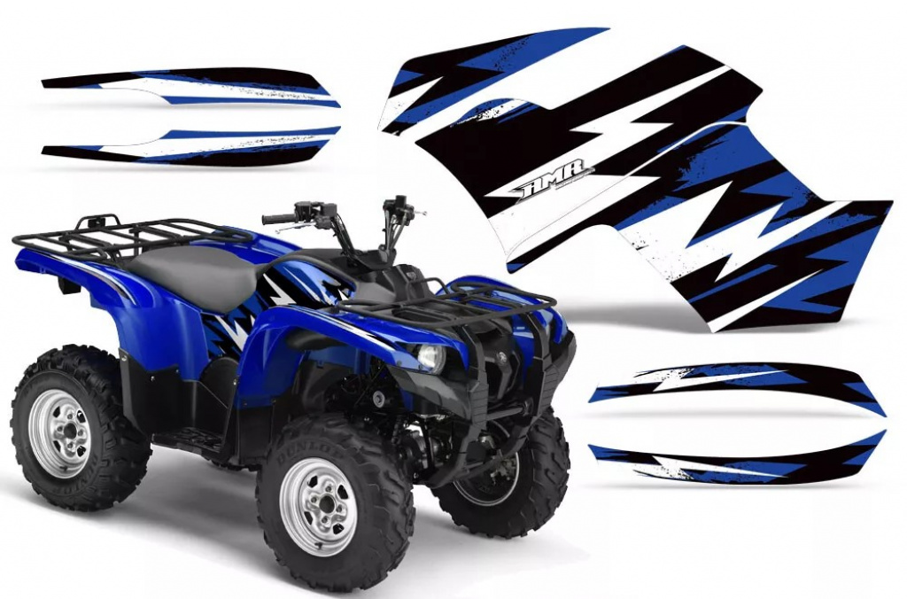 Attack Blau für Yamaha Grizzly 700/550 2007-2014