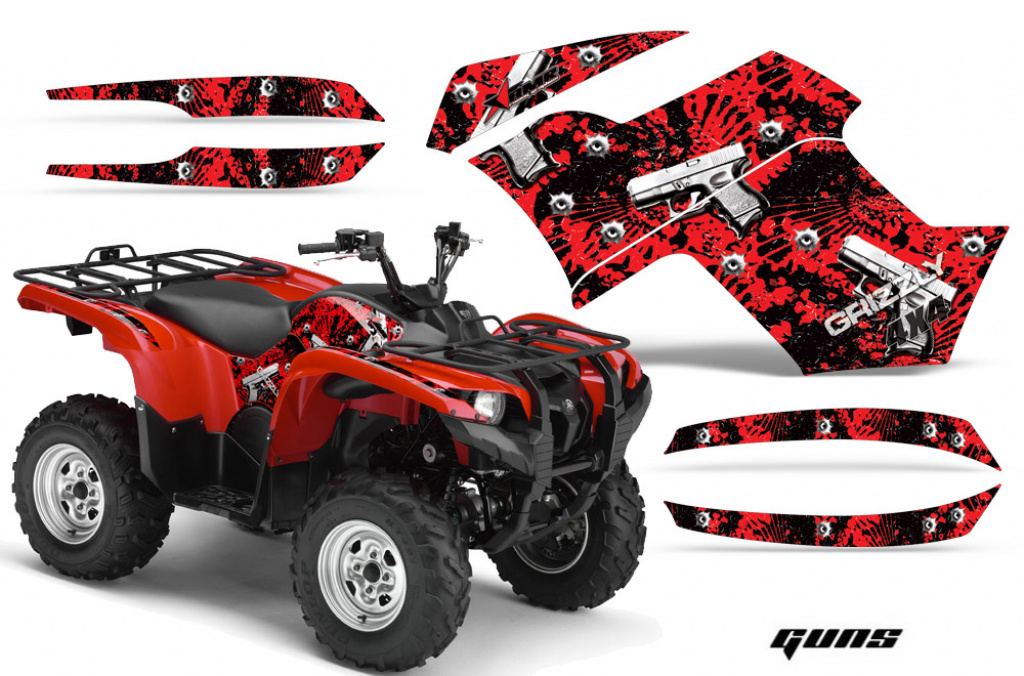 Guns Rot für Yamaha Grizzly 700/550 2007-2014