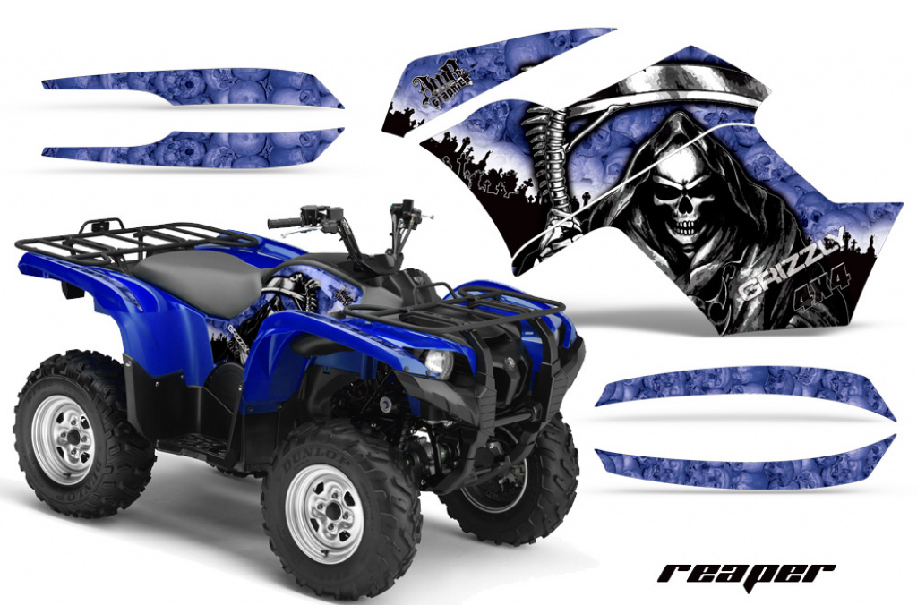 Reaper Blau für Yamaha Grizzly 700/550 2007-2014